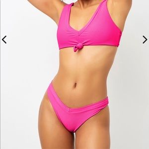 COPY - Frankie’s Bikinis Austin Bottom “Fuschia”